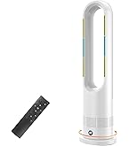 Amazon | 【2025新登場&冷暖兼用&DC電気節約】タワーファン 羽なし